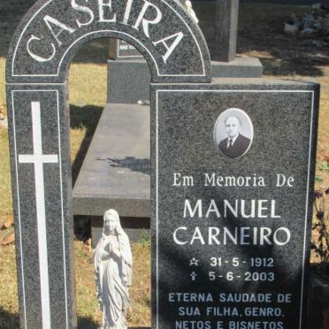 CASEIRA Manuel Carneiro 1912-2003