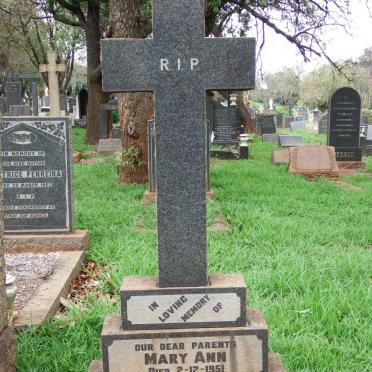 CAPITAN William -1959 &amp; Mary Ann -1951