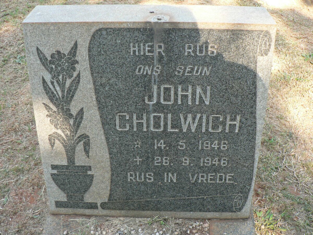 CHOLWICH John 1946-1946