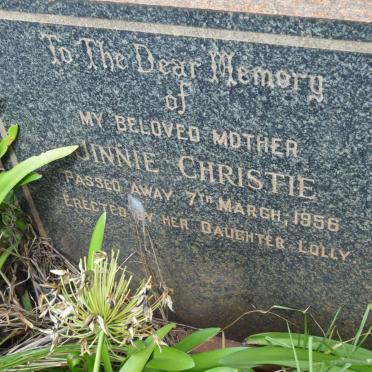 CHRISTIE Jinnie -1956