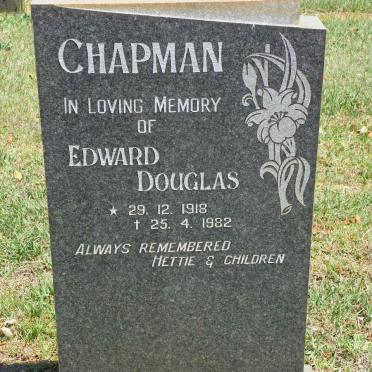 CHAPMAN Edward Douglas 1918-1982