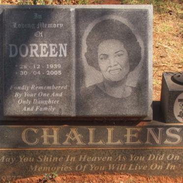 CHALLENS Doreen 1939-2005