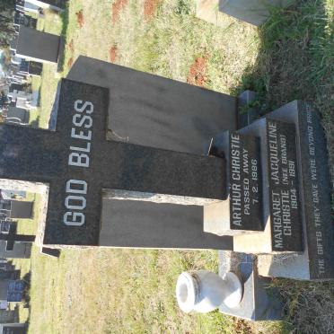 CHRISTIE Arthur -1986 &amp; Margaret Jacqueline BRAND 1904-1991