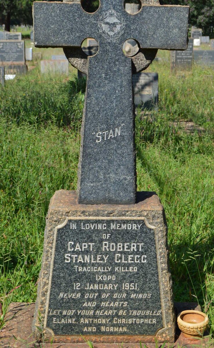 CLEGG Robert Stanley -1951