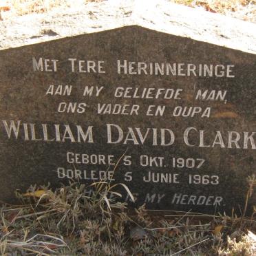 CLARKE William David 1907-1963