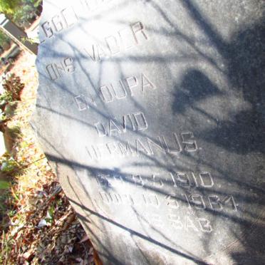 CLAASSEN David Hermanus 1910-1984