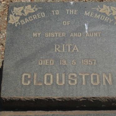 CLOUSTON Rita -1957