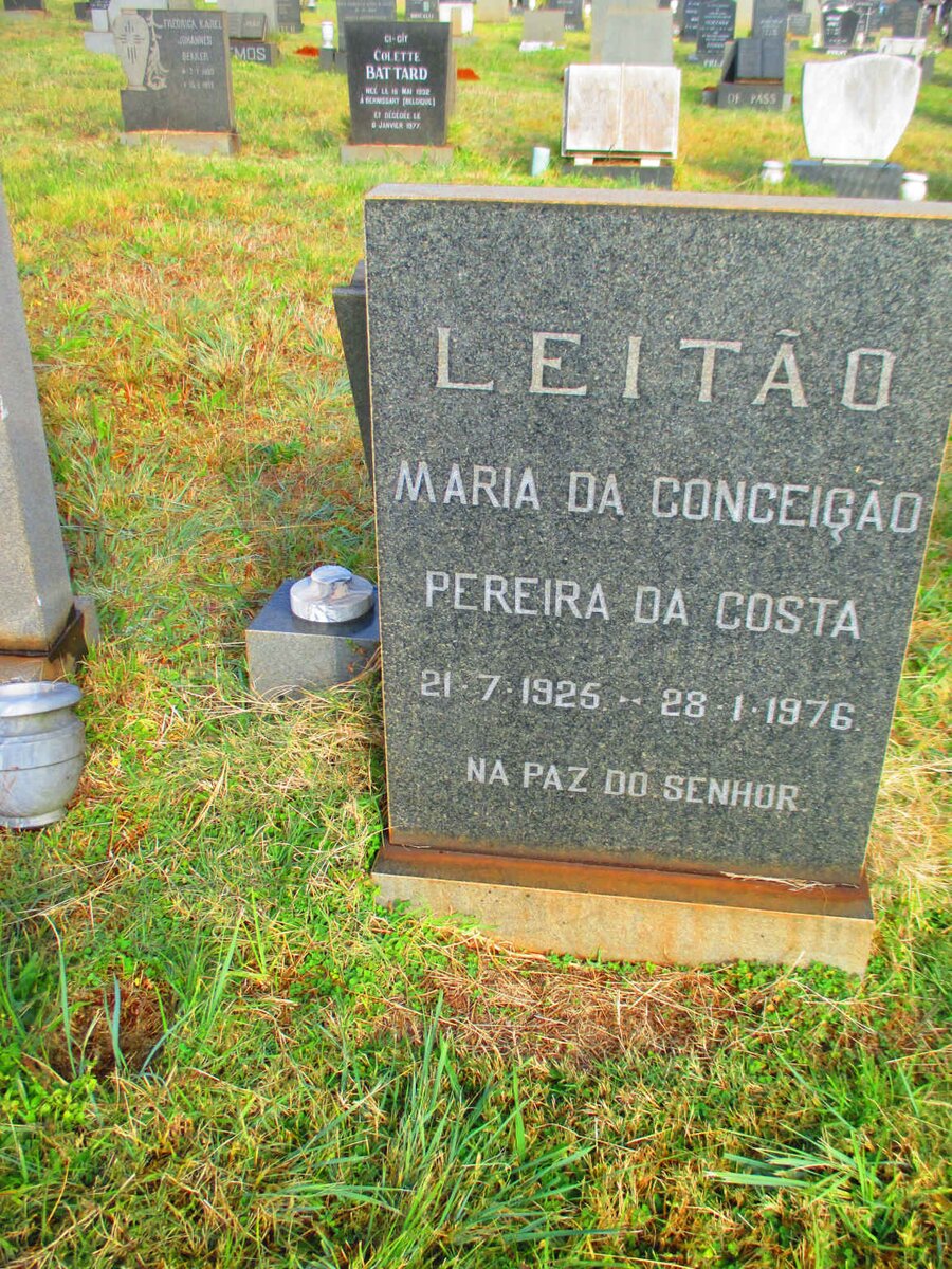 COSTA Maria Da Conceigao Pereira, da 1925-1976
