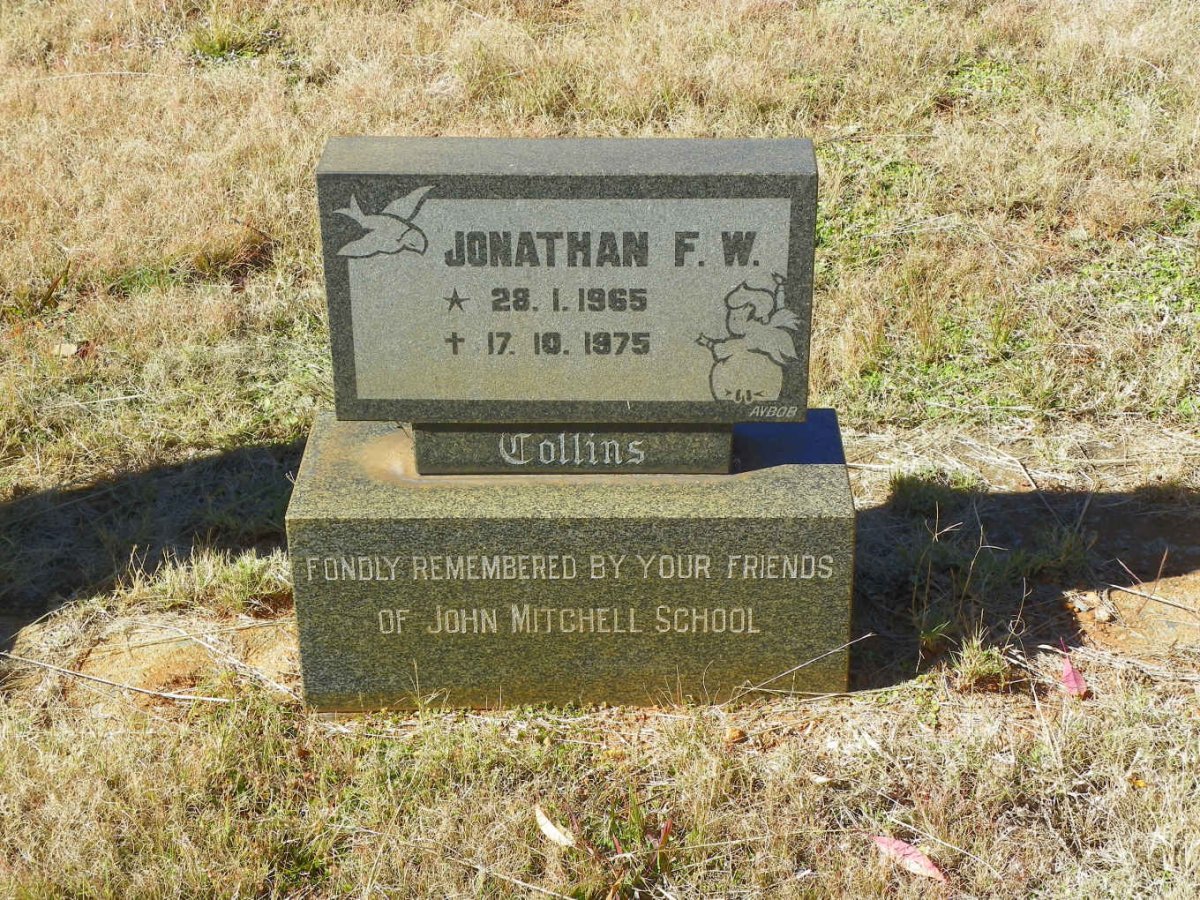 COLLINS Jonathan F.W. 1965-1975