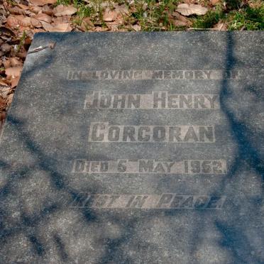 CORCORAN John Henry -1952