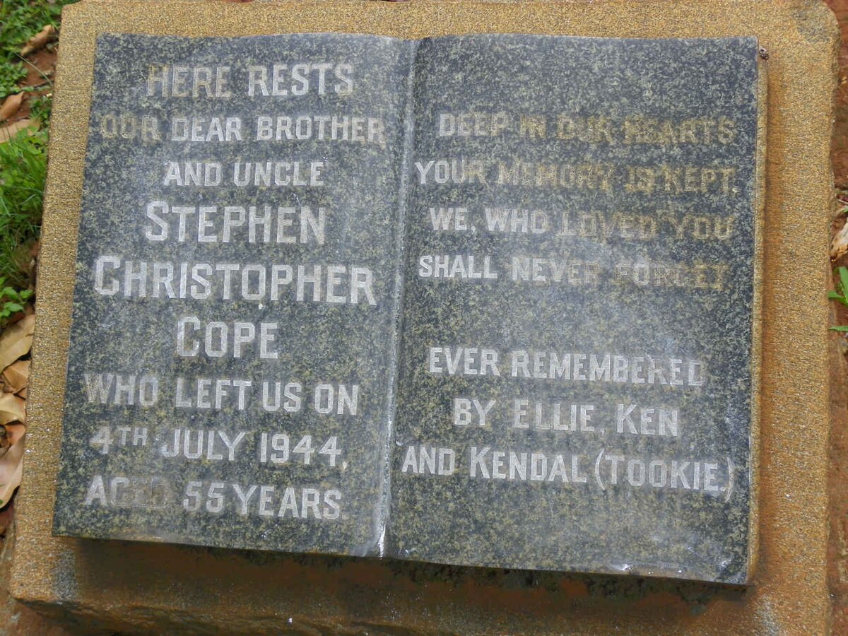 COPE Stephen Christopher -1944