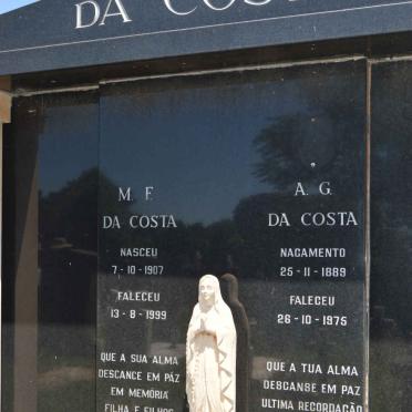 COSTA A.G., da 1889-1975 &amp; M.F. 1907-1999