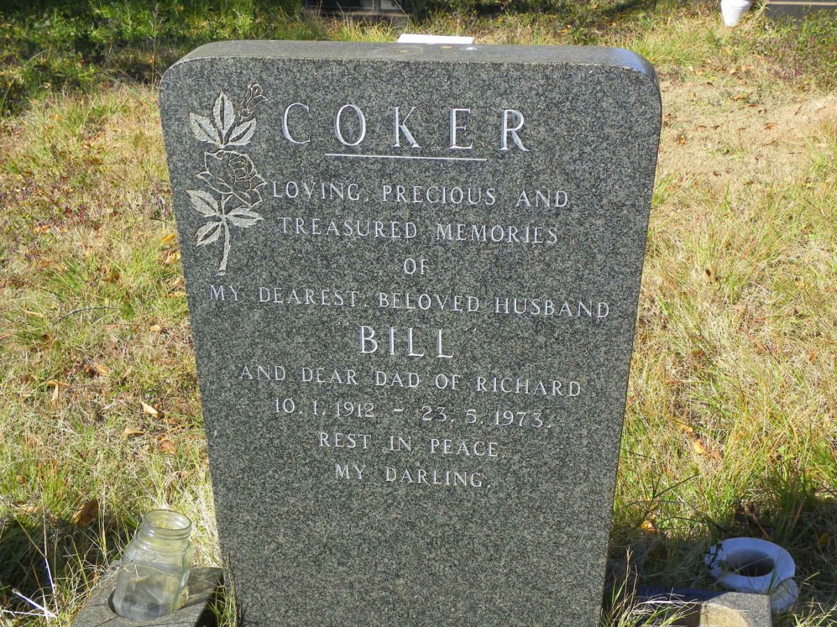 COKER Bill 1912-1973