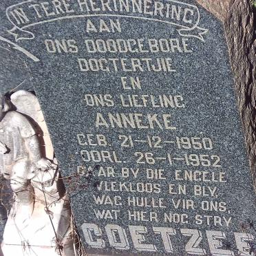 COETZEE Anneke 1950-1952
