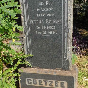 COETZEE Petrus Bouwer 1902-1954