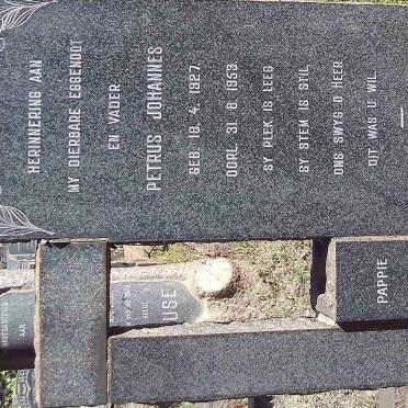 COETZEE Petrus Johannes 1927-1953