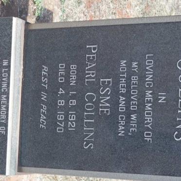 COLLINS Esme Pearl 1921-1970 :: MITCHELL Dawn Lynette 1947-2003