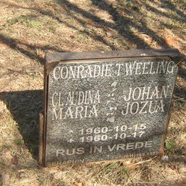 CONRADIE Johan Jozua 1960-1960 :: CONRADIE Claudina Maria 1960-1960