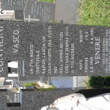 CONTICINI Vasco 1908-1980 &amp; Venere 1913-2003