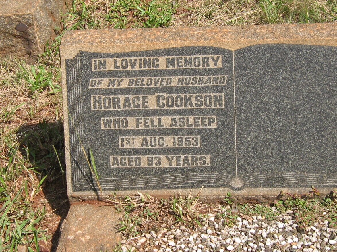 COOKSON Horace -1953