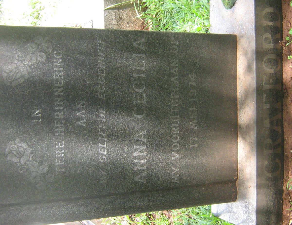 CRAFFORD Anna Cecilia -1974