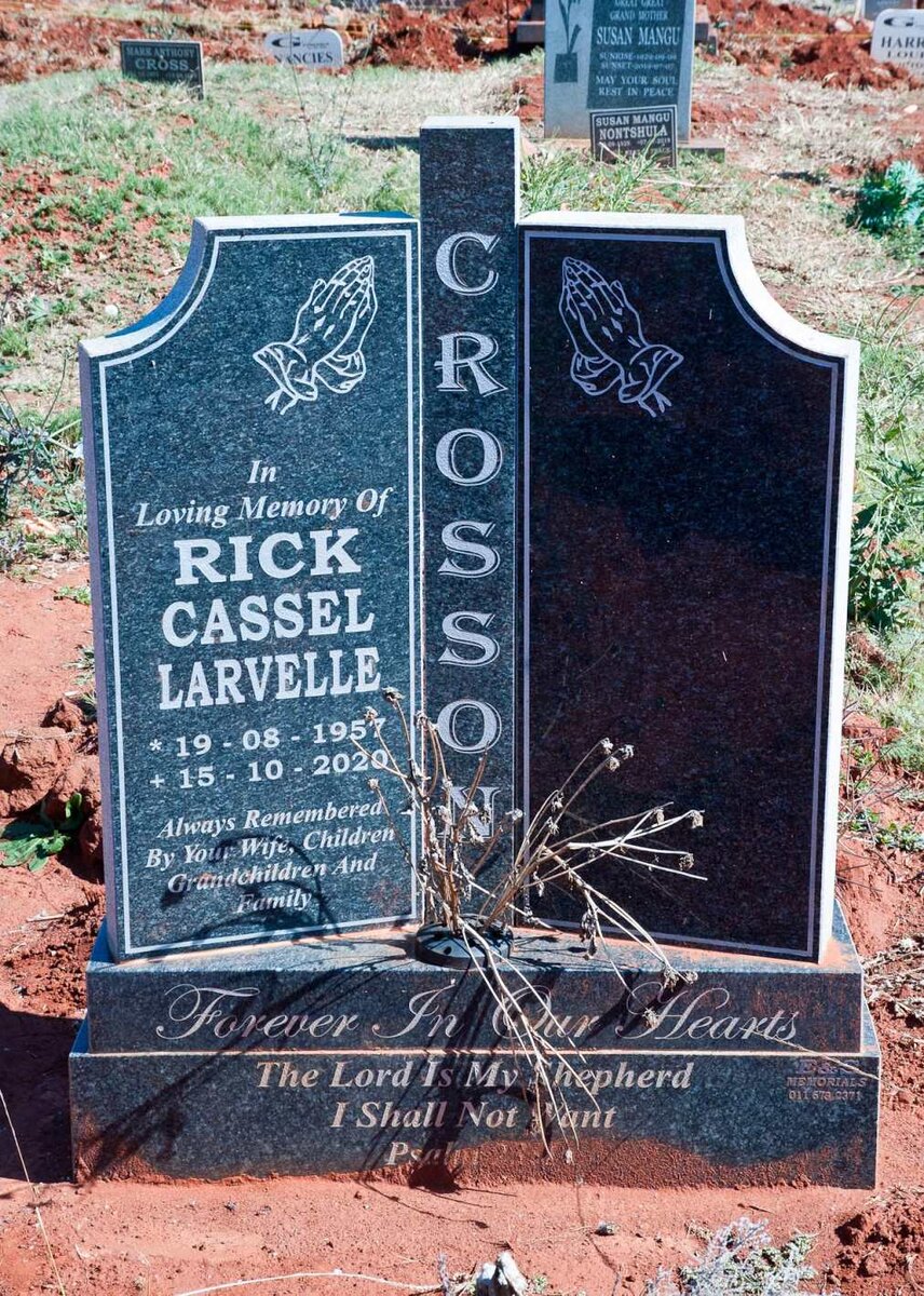 CROSSON Rick Cassel Larvelle 1957-2020