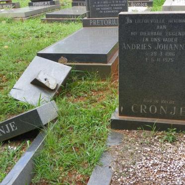 CRONJE Andries Johannes 1916-1975
