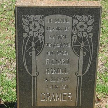 CRAMER Richard Samuel 1927-1961