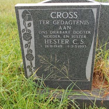 CROSS Hester C.S. 1948-1993