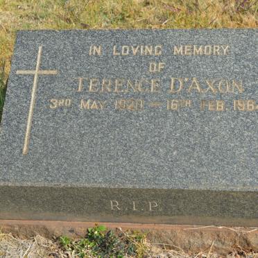 D'AXON Terence 1920-1964