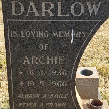 DARLOW Archie 1936-1966