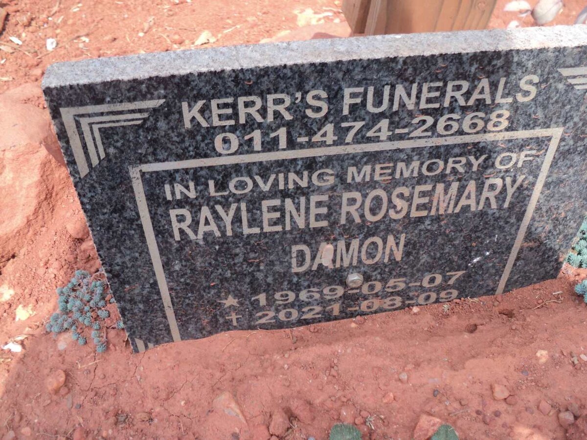 DAMON Raylene Rosemary 1969-2021