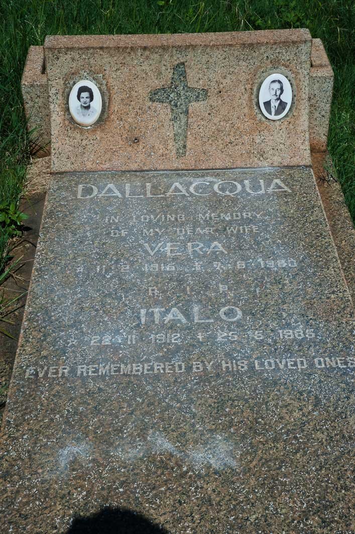 DALLACQUA Italo 1912-1985 &amp; Vera 1915-1980