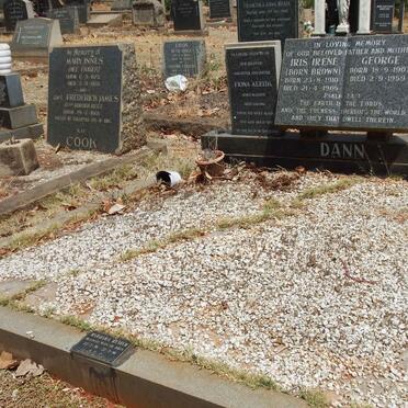 DANN George 1907-1959 &amp; Iris Irene BROWN 1910-1965