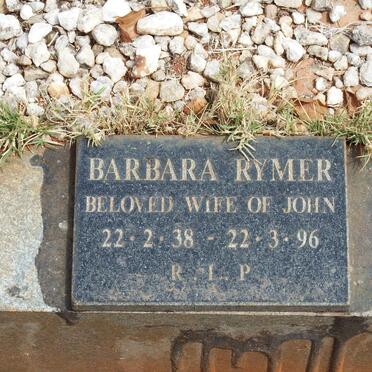 RYMER Barbara 1938-1996