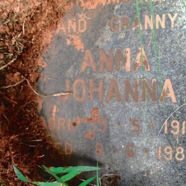 DAWSON Anna Johanna 1910-1982