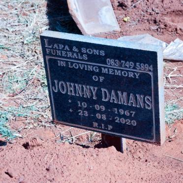 DAMANS Johnny 1967-2020