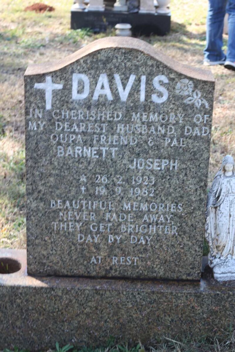 DAVIS Barnett Joseph 1923-1982
