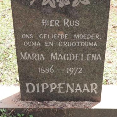 DIPPENAAR Maria Magdelena 1886-1972