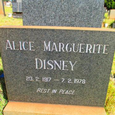 DISNEY Alice Marguerite 1917-1978