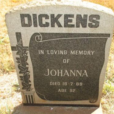 DICKENS Johanna -1969