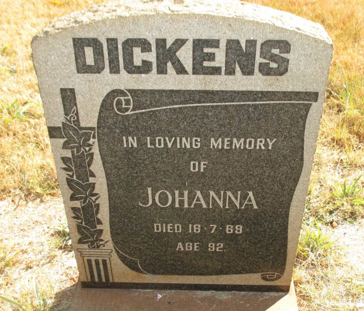 DICKENS Johanna -1969
