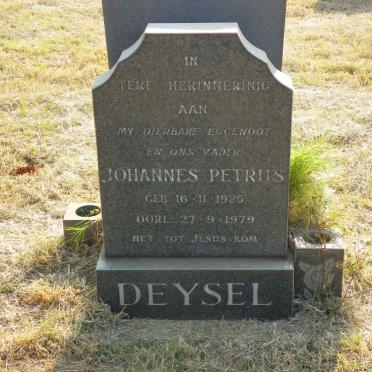 DEYSEL Johannes Petrus 1925-1979