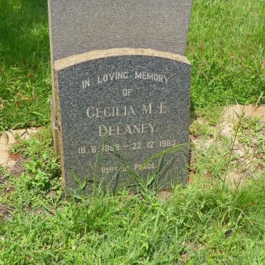 DELANEY Cecilia M.E. 1869-1963
