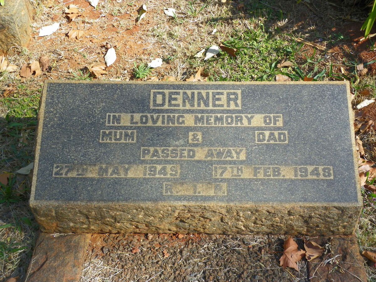DENNER ? -1948 &amp; ? -1945
