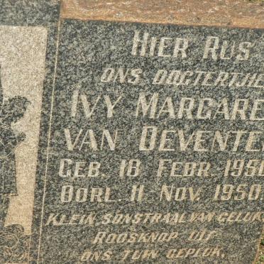 DEVENTER Ivy Margaret, van 1950-1950