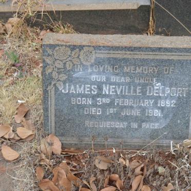 DELPORT James Neville 1892-1961