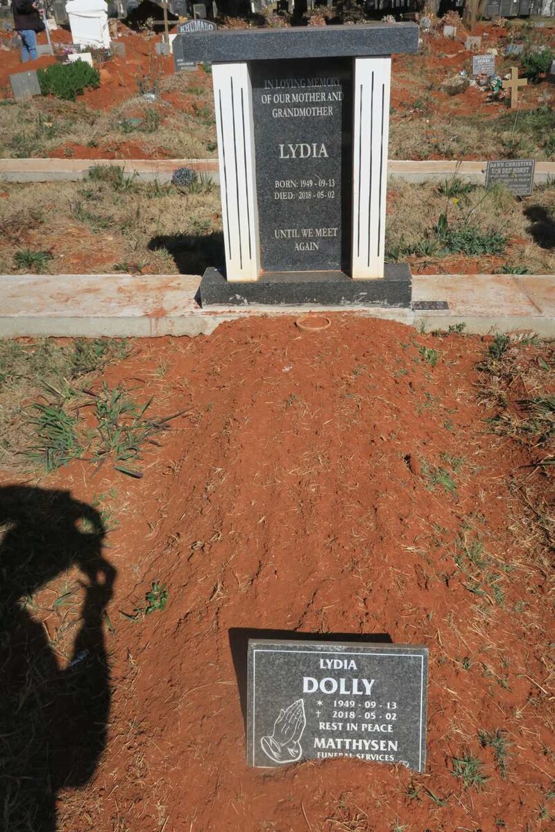 DOLLY Lydia 1949-2018