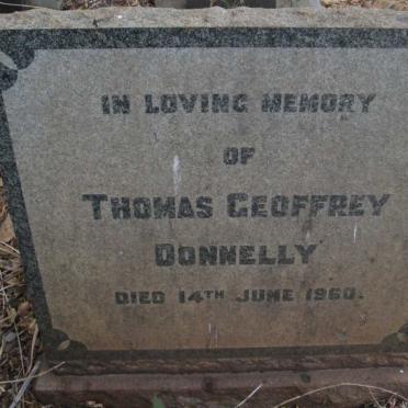 DONNELLY Thomas Geoffrey -1960
