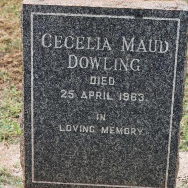 DOWLING Cecelia Maud -1963